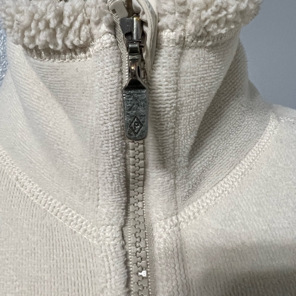 Patagonia synchilla windzone Jacket size Small offwhite - Picture 4 of 7